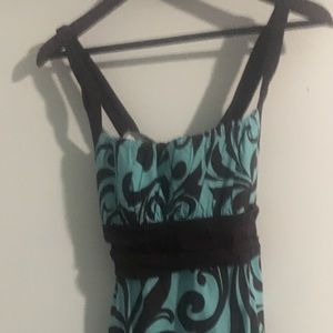 Dress barn adjustable straps dress